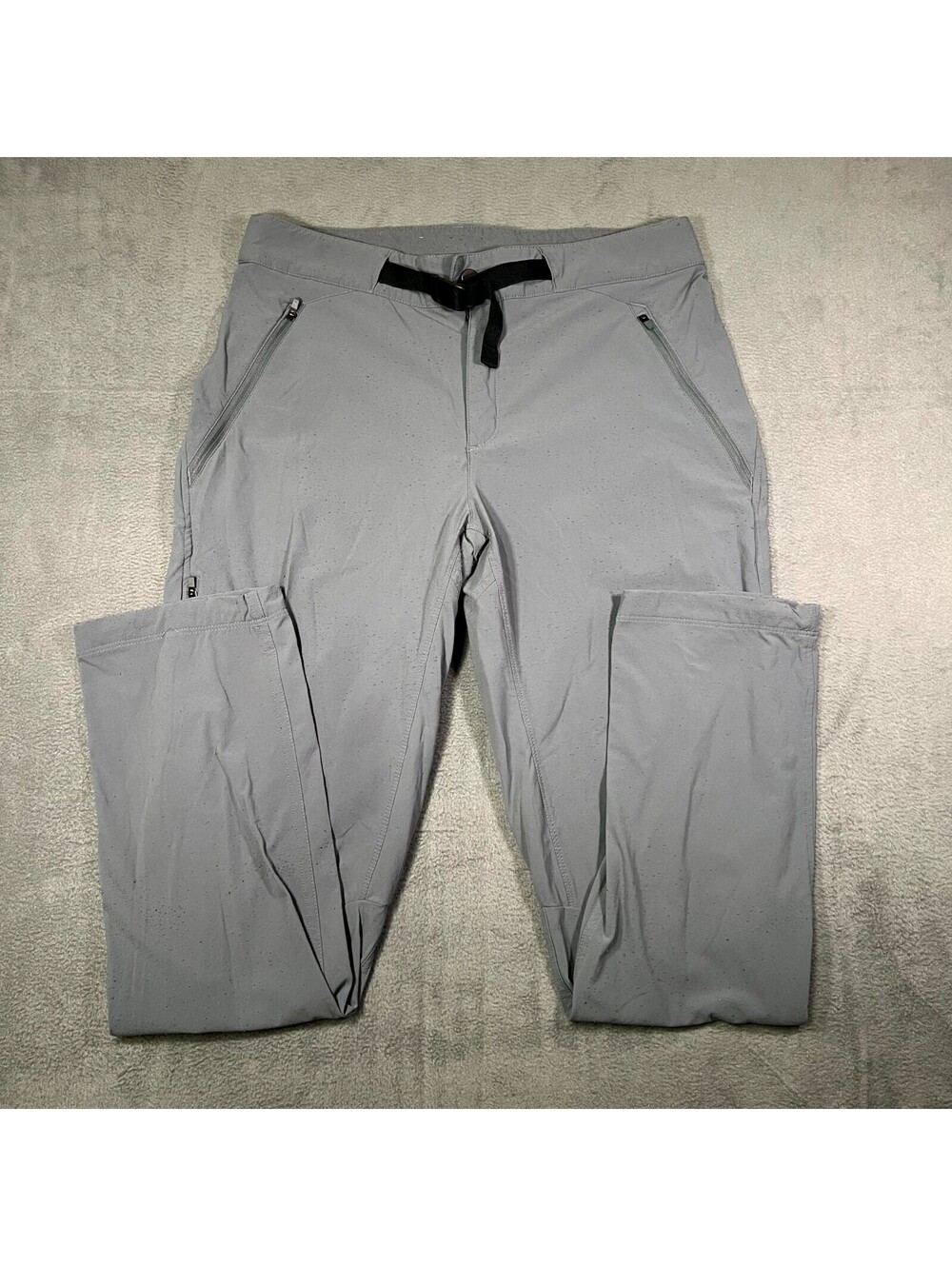 Mountain Hardwear Chockstone/2 Pant Gray Womens 10 Webbing Belt Hiking Outdoor